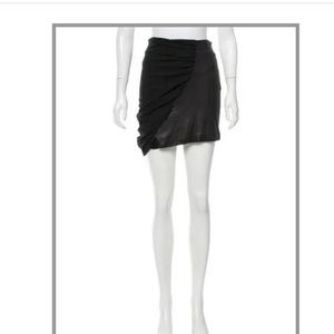 Catherine Malandrino Asymmetrical Ruched Skirt